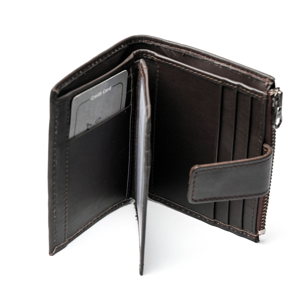 Compact Women's Leather Wallet
